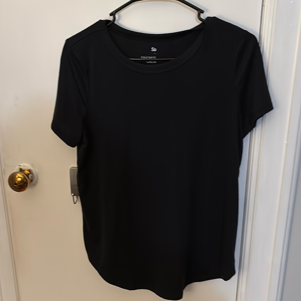 Basic black tee